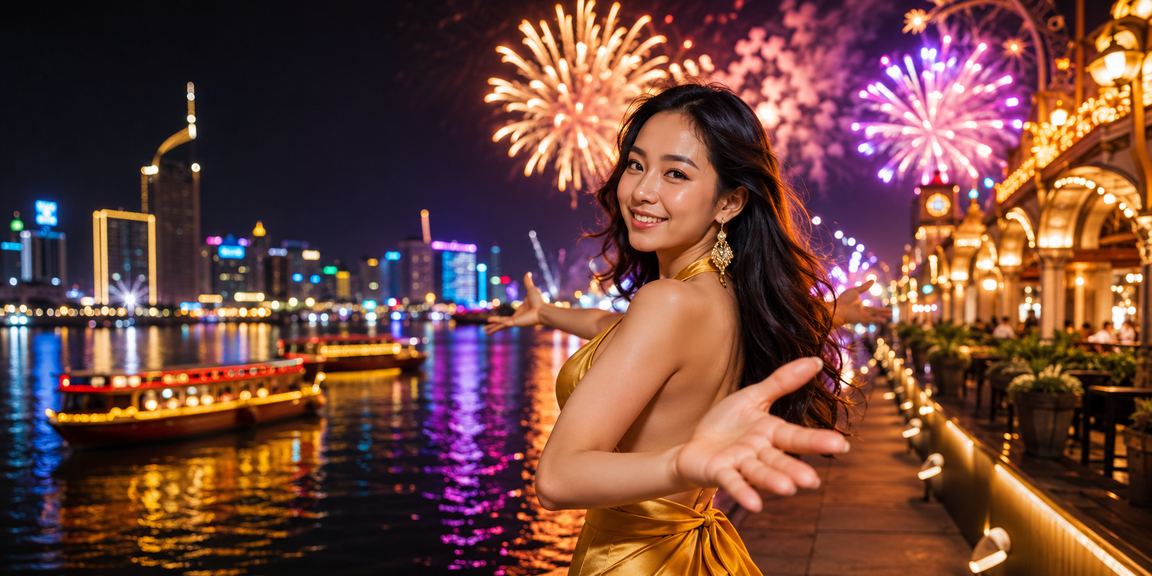 Khu vực giải trí casino và lễ hội Mekong trên bongdanet